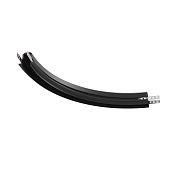 Maytoni Technical Коннектор радиусный R300 Exility встраиваемый под ГКЛ 12,5 мм, черный TRA044-angle.12B