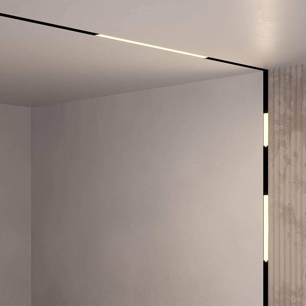 Maytoni Technical Basis Трековый светильник цвет: черный TR074-2-12W4K-B