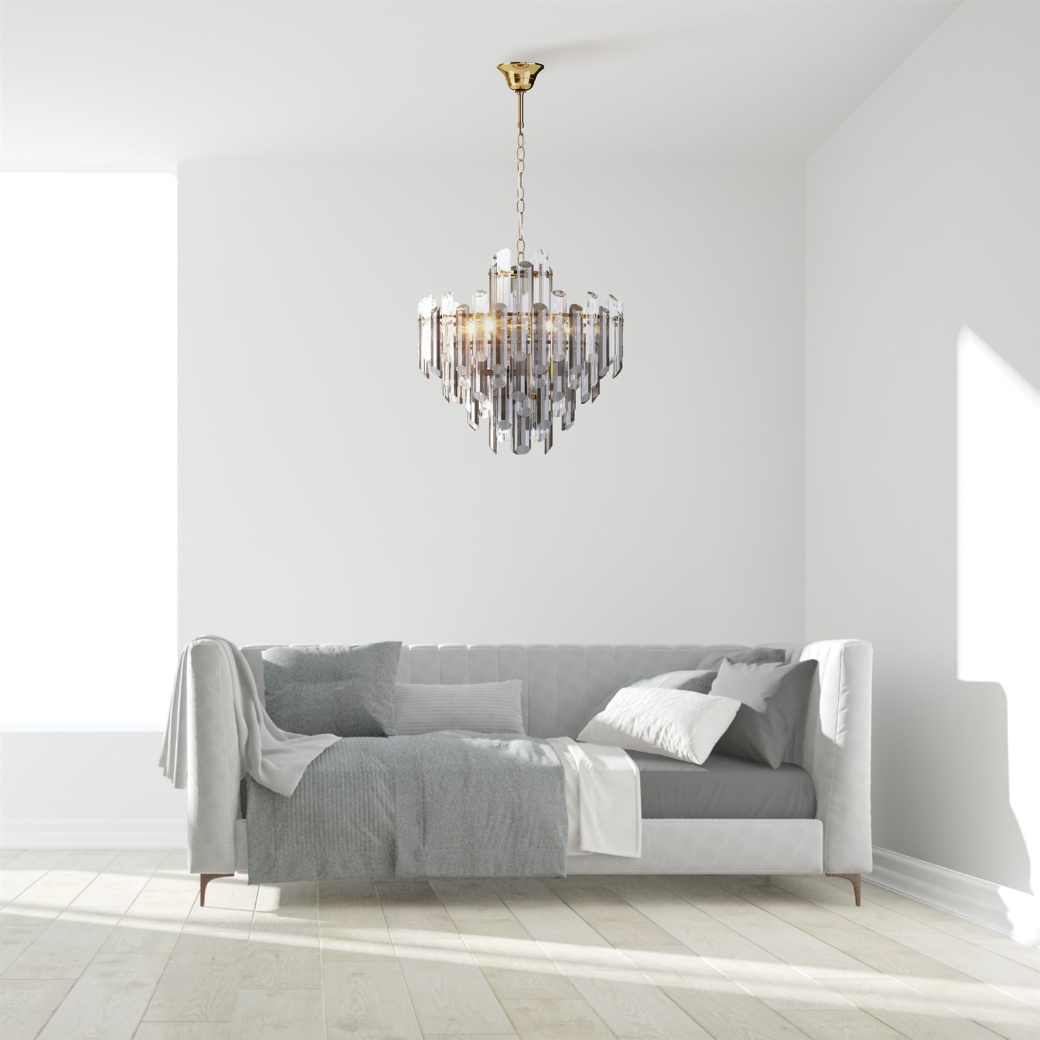 Maytoni Classic Flare Подвесной светильник цвет: золото DIA200PL-06G