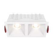 Maytoni Technical Alfa LED Встраиваемый светильник цвет: белый DL043-02-10W3K-D-SQ-W