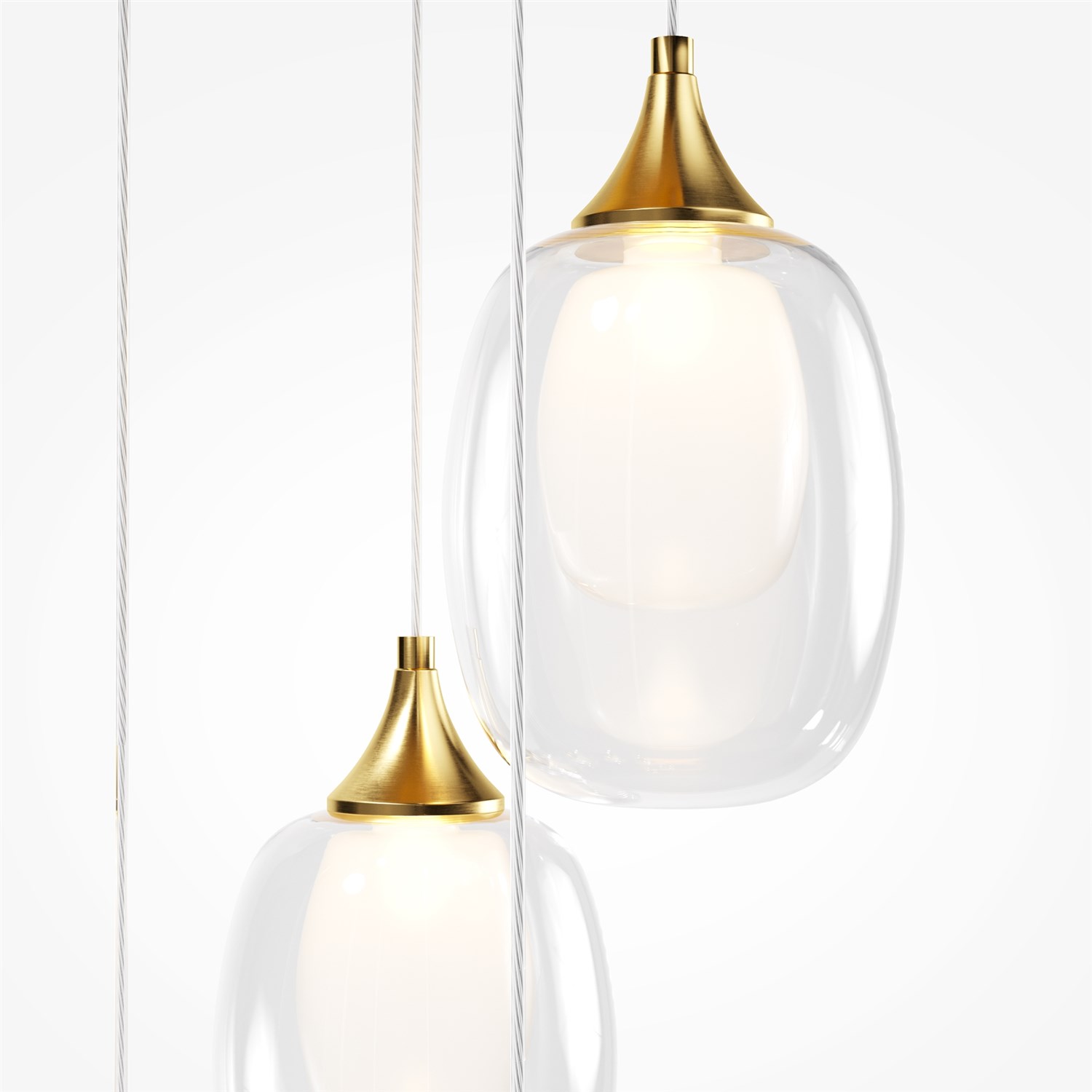 Maytoni Modern Aura Подвесной светильник цвет: латунь MOD016PL-08BS1
