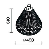 Maytoni Outdoor Plet Ландшафтный светильник цвет: черный OSL599FL-L5B3K1