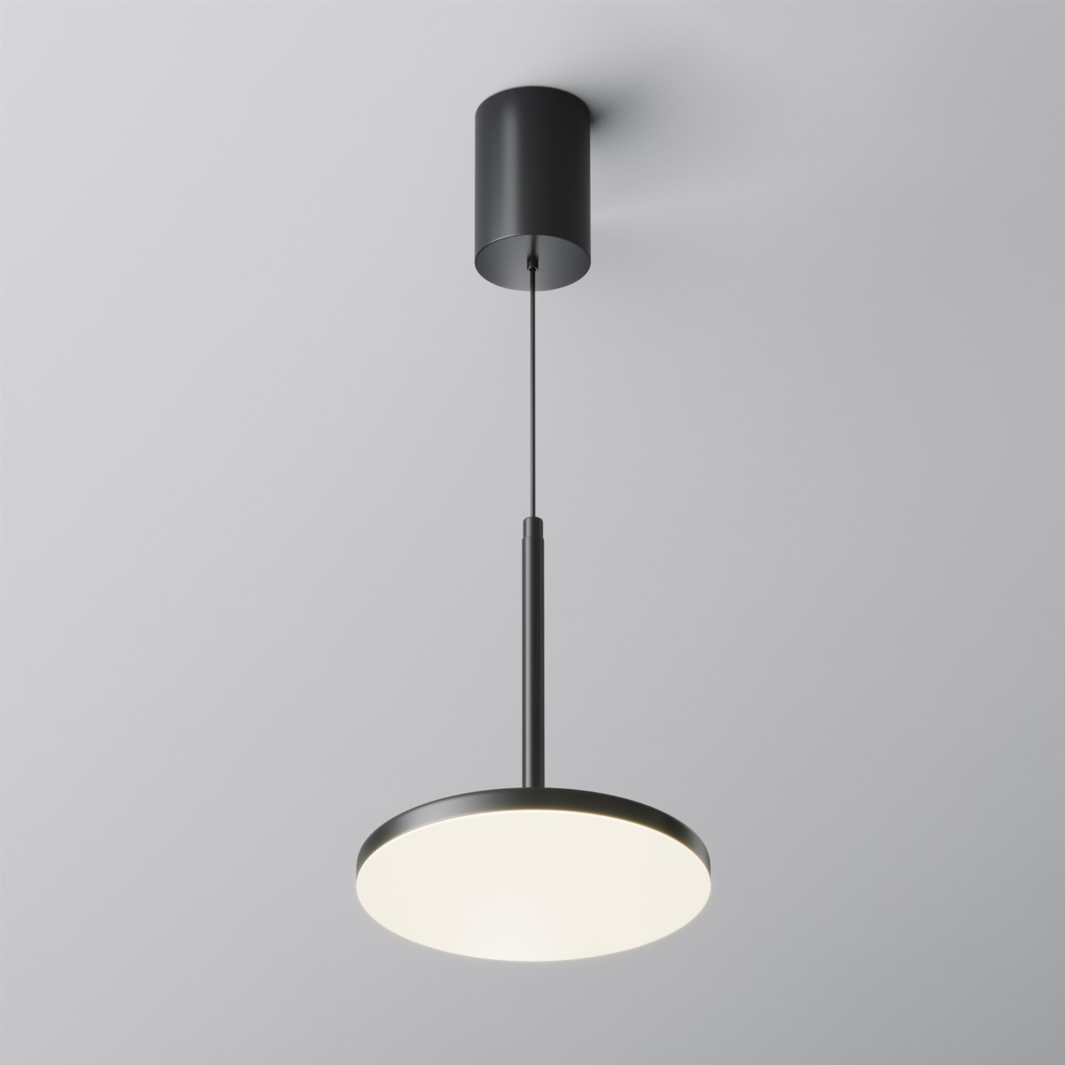 Maytoni Technical Plato Подвесной светильник цвет: черный P076PL-L12W4K-B