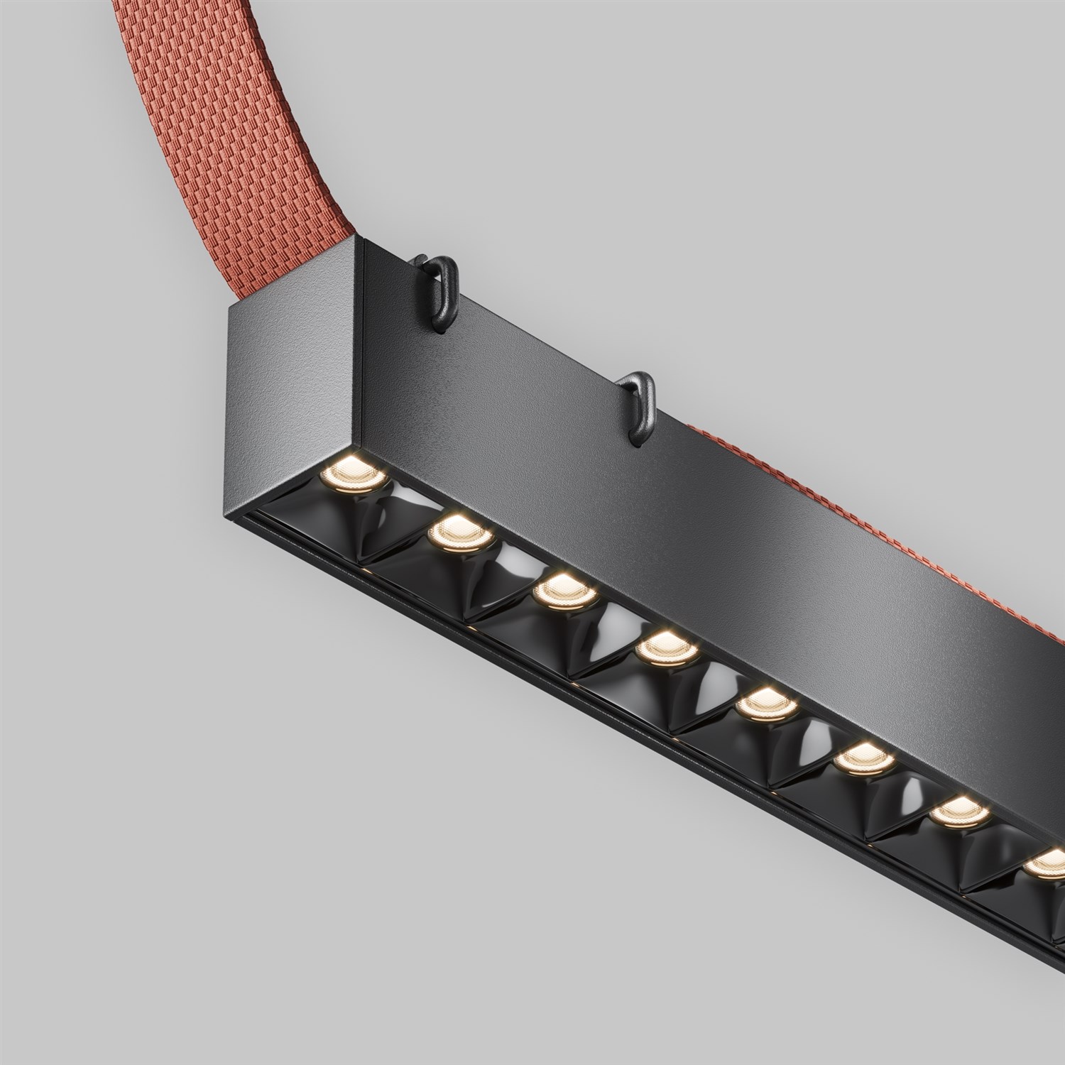 Maytoni Technical Points Подвесной светильник цвет: черный TR128B-24W3K-M-B