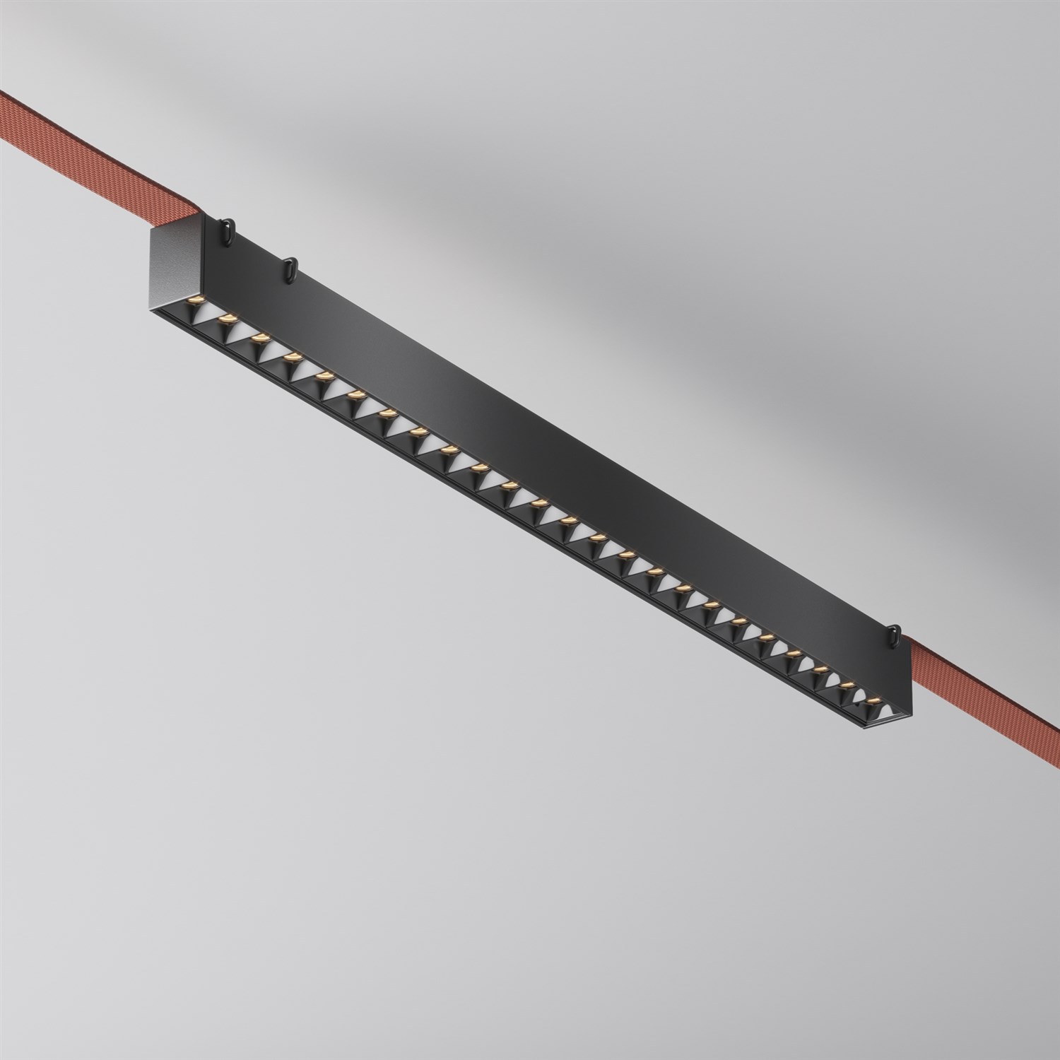 Maytoni Technical Points Подвесной светильник цвет: черный TR128B-24W3K-M-B