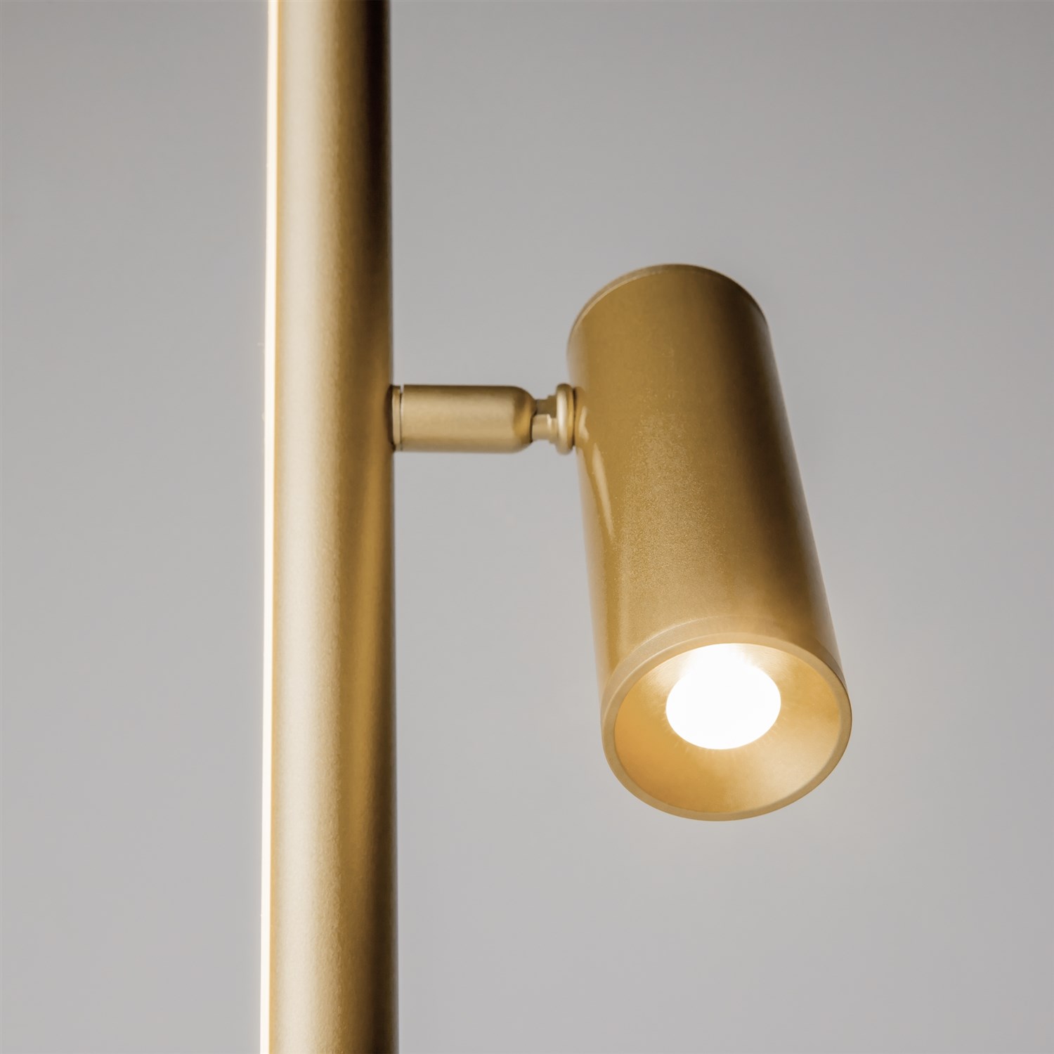 Maytoni Modern Thin Напольный светильник (торшер) цвет: латунь MOD395FL-L28BS3K