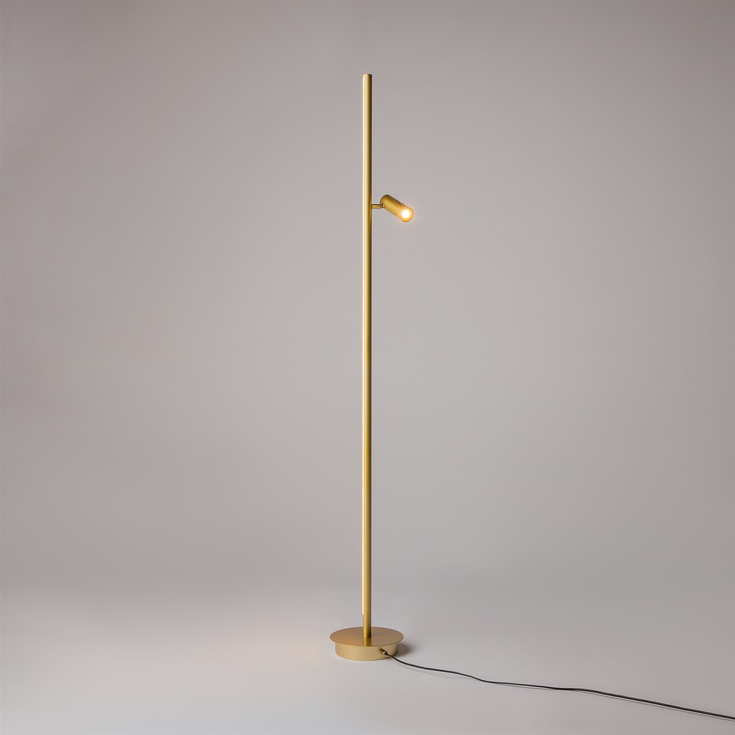 Maytoni Modern Thin Напольный светильник (торшер) цвет: латунь MOD395FL-L28BS3K