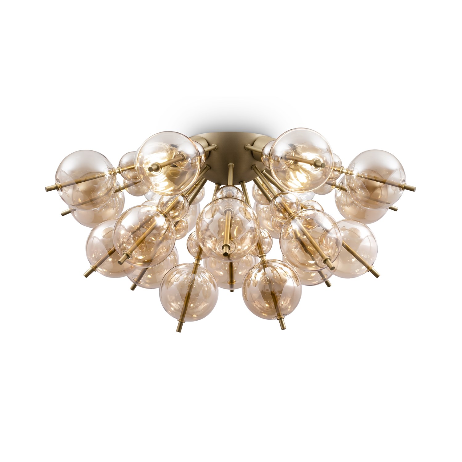 Maytoni Modern Bolla Потолочный светильник цвет: латунь MOD133CL-04BS