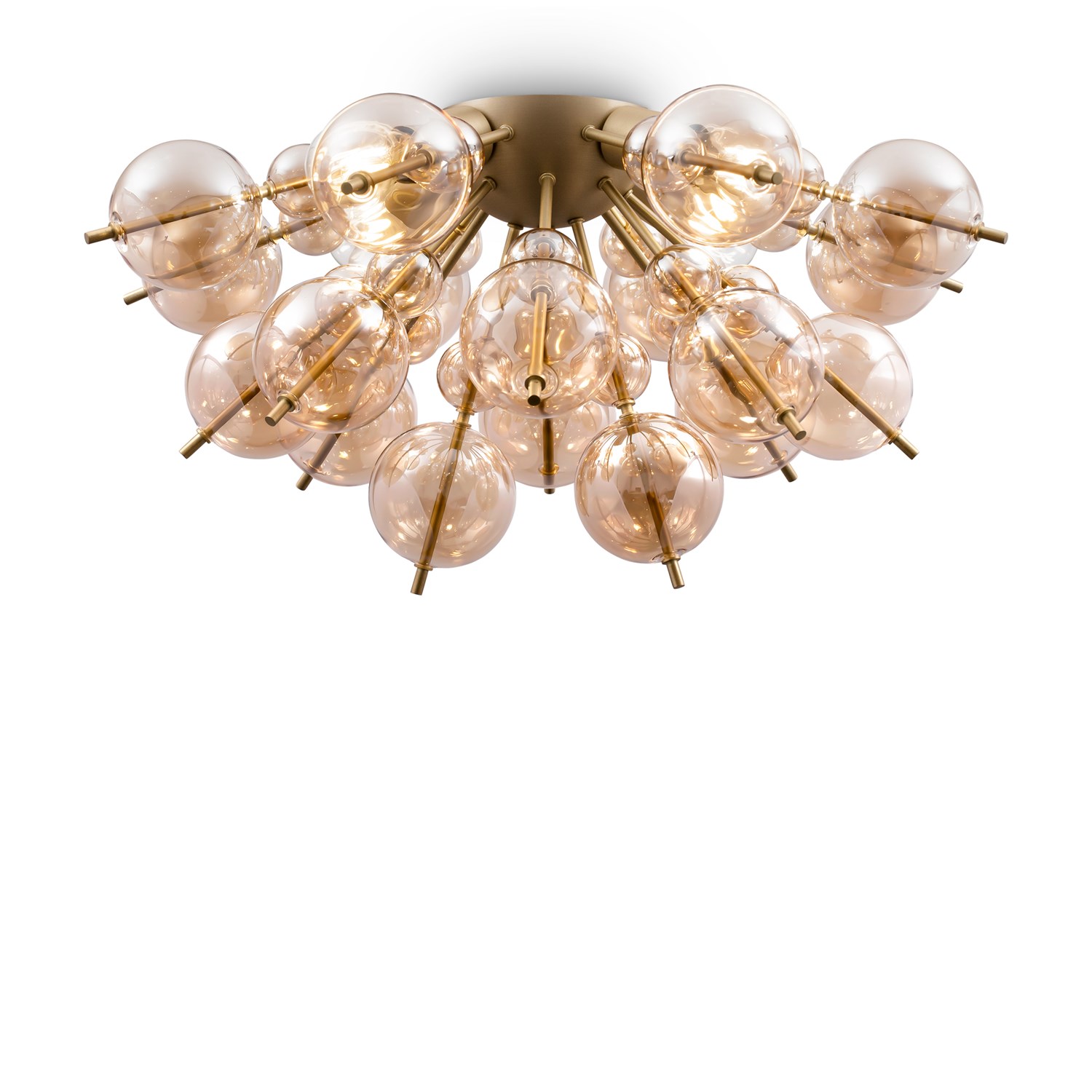 Maytoni Modern Bolla Потолочный светильник цвет: латунь MOD133CL-04BS
