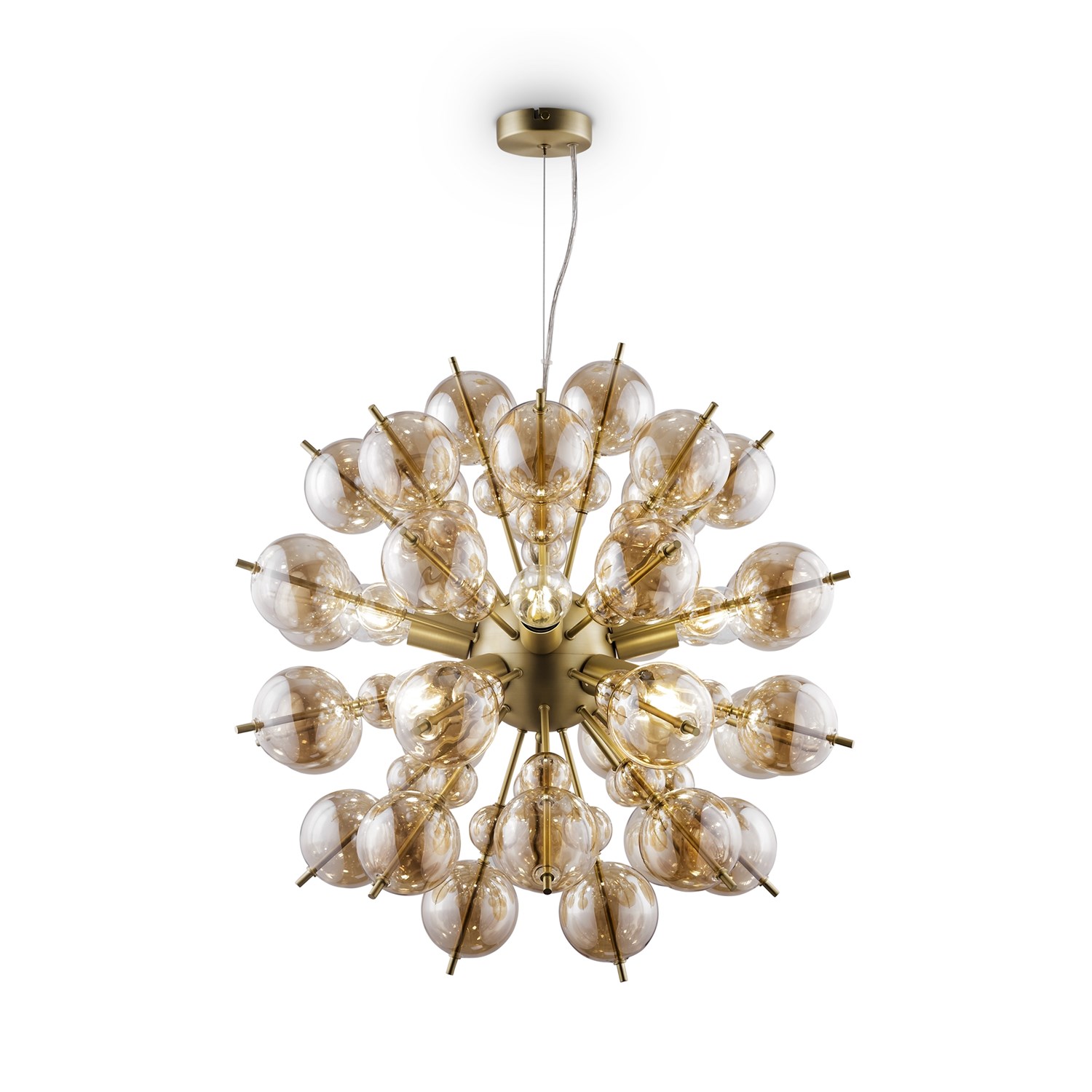 Maytoni Modern Bolla Подвесной светильник цвет: латунь MOD133PL-08BS