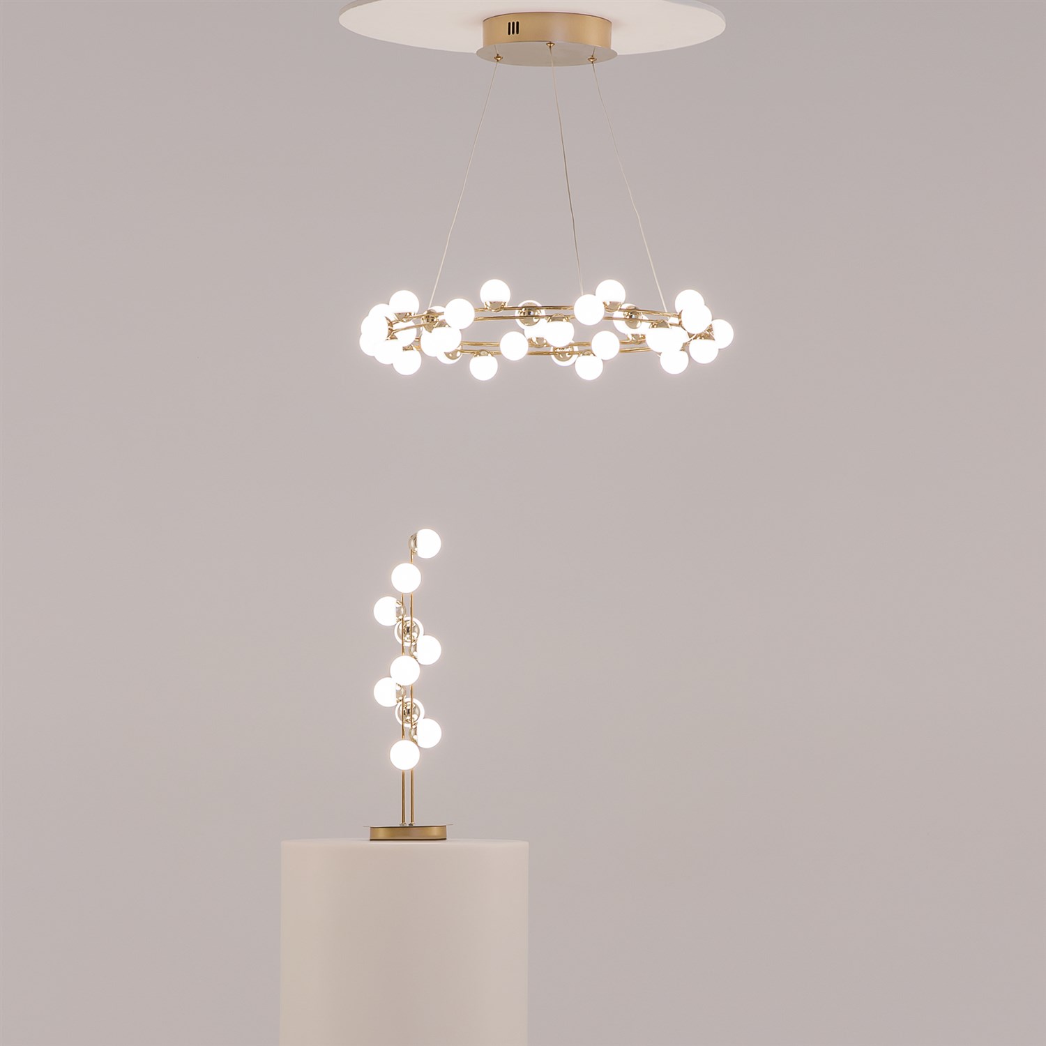 Maytoni Modern Tessara Подвесной светильник цвет: золото MOD081PL-L50G3K