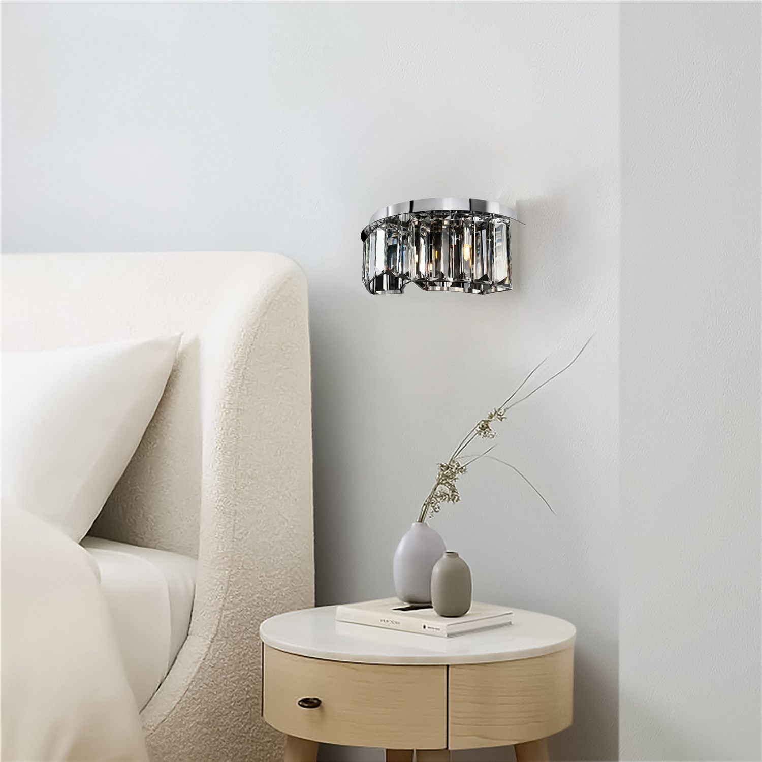 Maytoni Modern Colline Настенный светильник (бра) цвет: хром MOD083WL-02CH