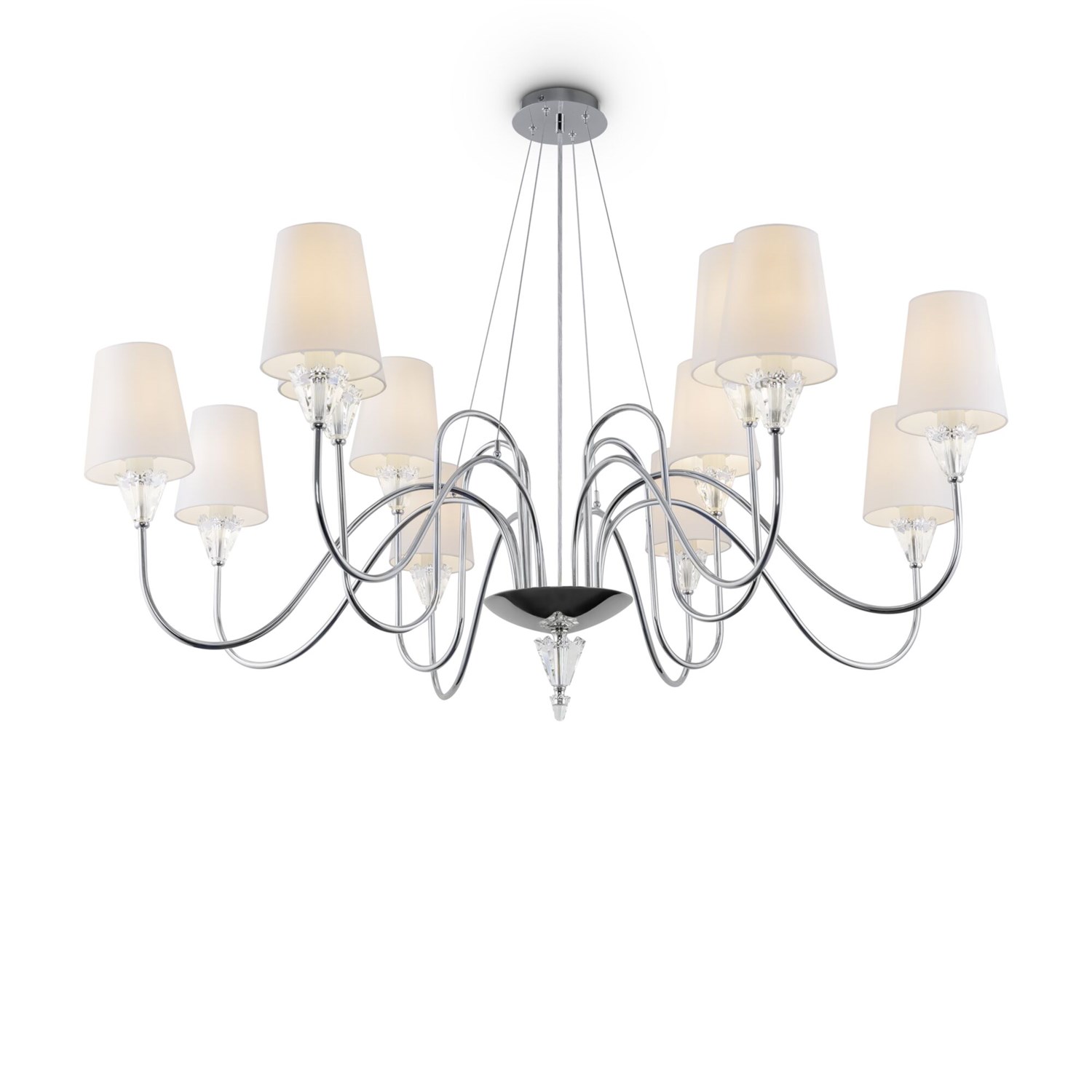 Maytoni Modern Florero Люстра цвет: хром MOD078PL-12CH