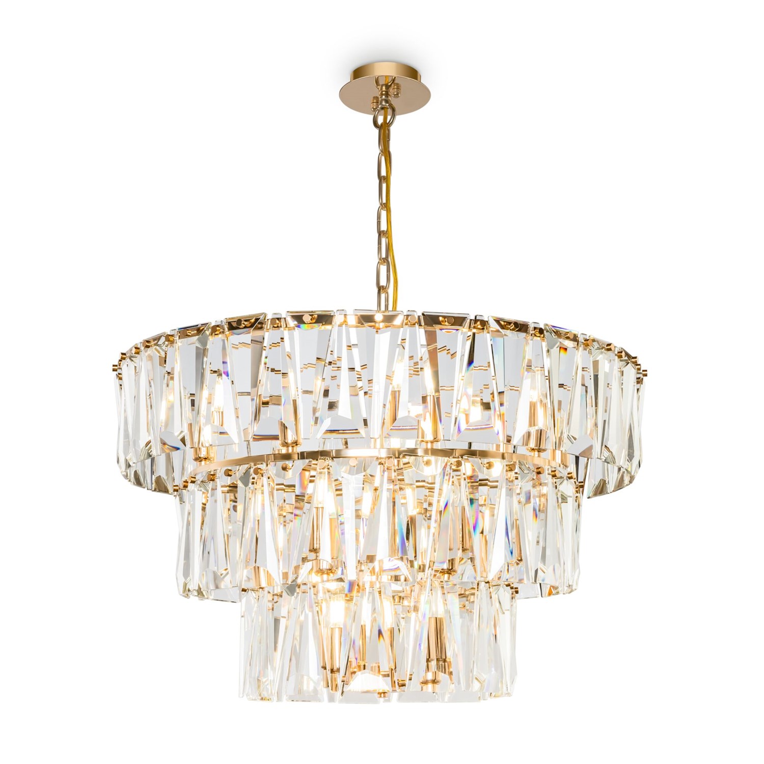 Maytoni Modern Puntes Подвесной светильник цвет: золото MOD043PL-18G
