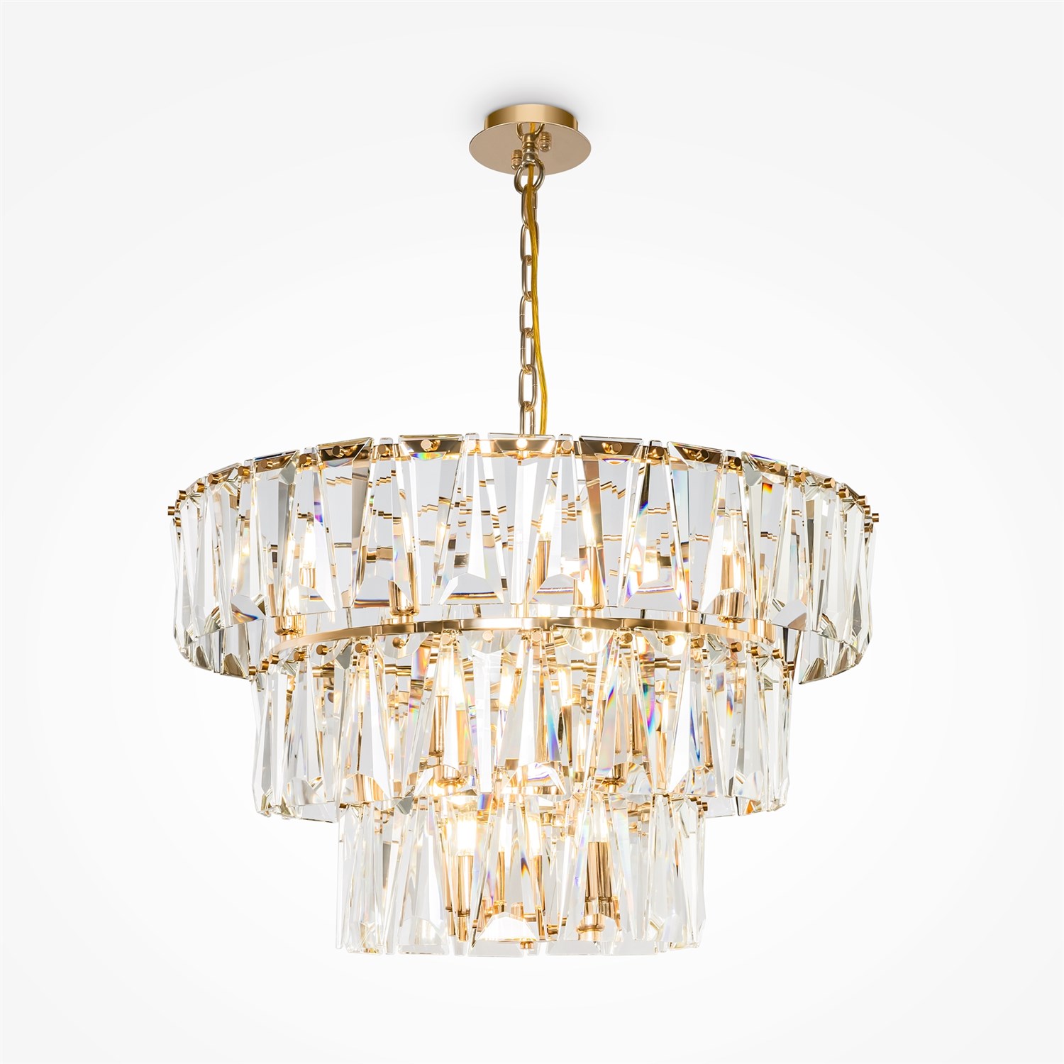 Maytoni Modern Puntes Подвесной светильник цвет: золото MOD043PL-18G