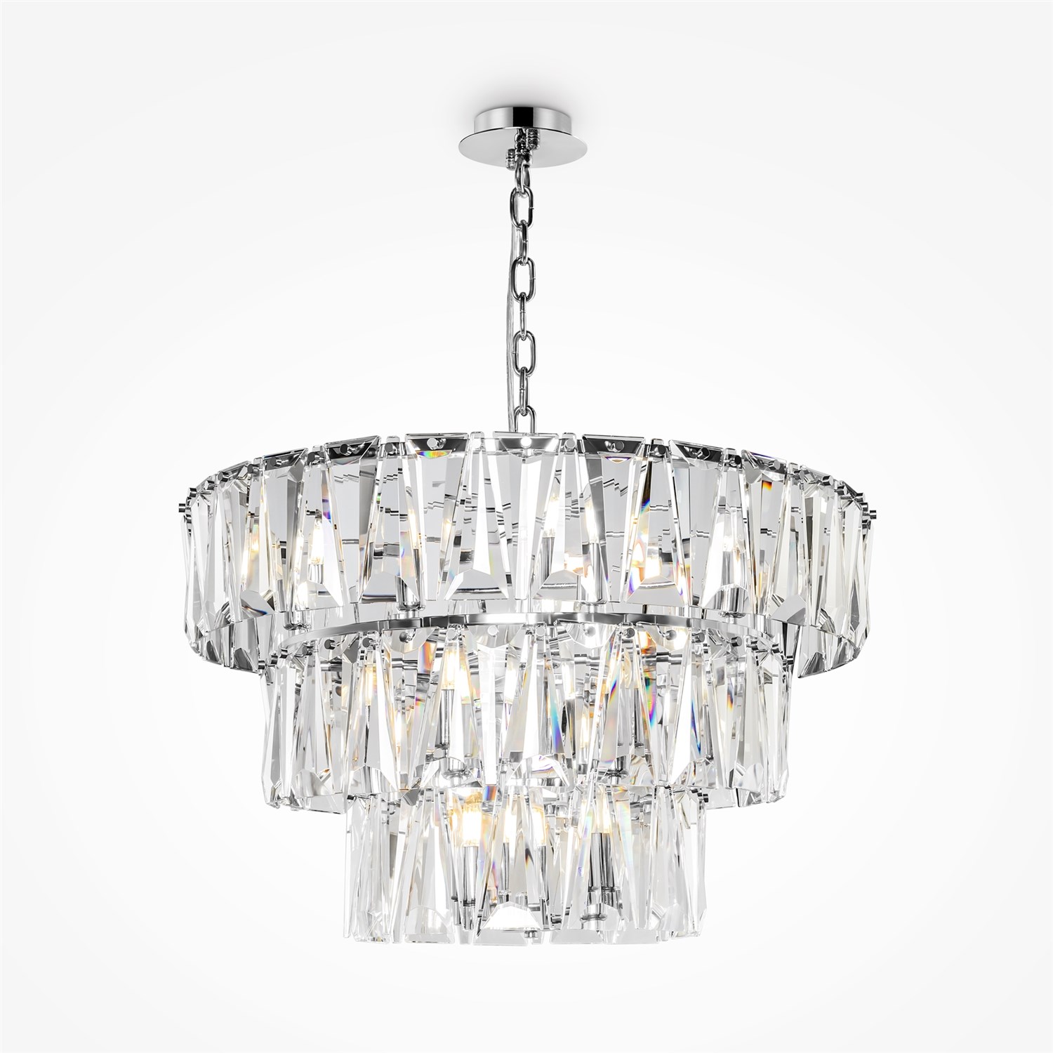 Maytoni Modern Puntes Подвесной светильник цвет: хром MOD043PL-18CH