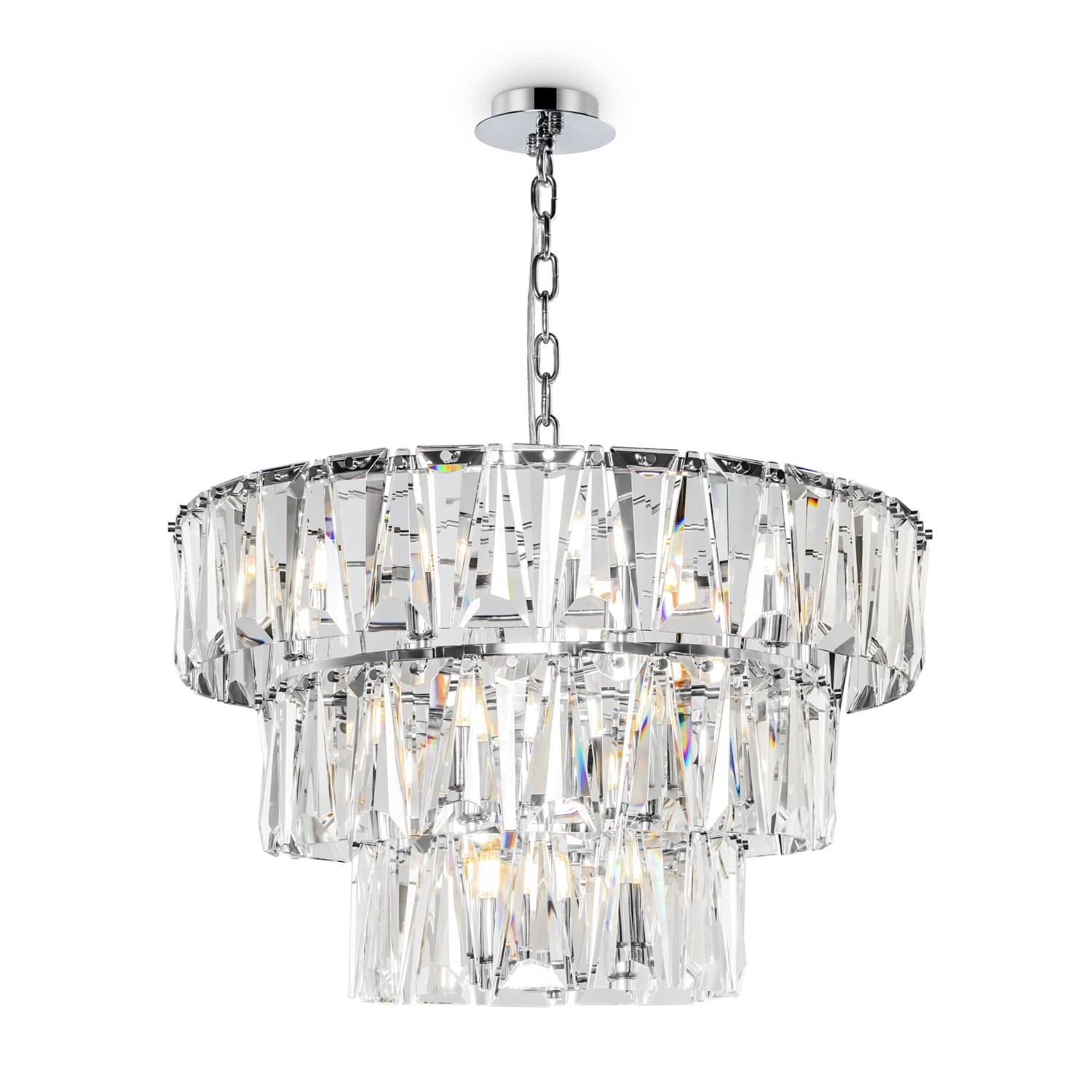 Maytoni Modern Puntes Подвесной светильник цвет: хром MOD043PL-18CH