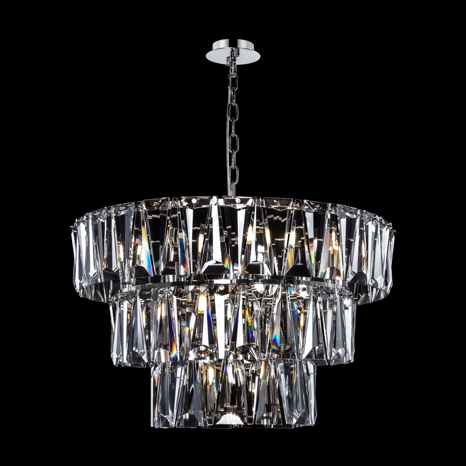 Maytoni Modern Puntes Подвесной светильник цвет: хром MOD043PL-18CH