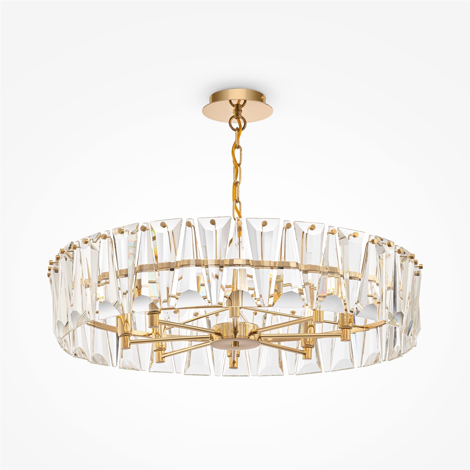 Maytoni Modern Puntes Подвесной светильник цвет: золото MOD043PL-08G