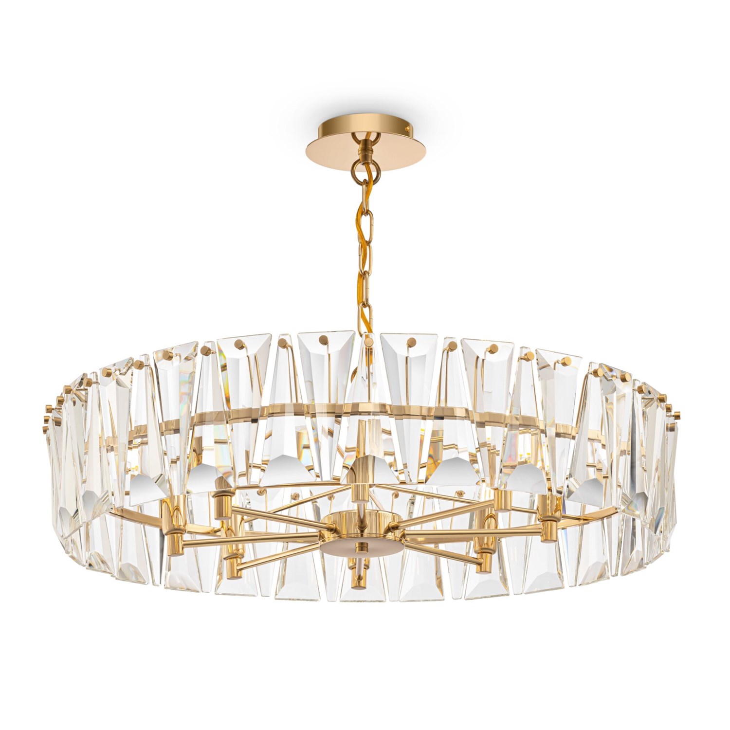 Maytoni Modern Puntes Подвесной светильник цвет: золото MOD043PL-08G