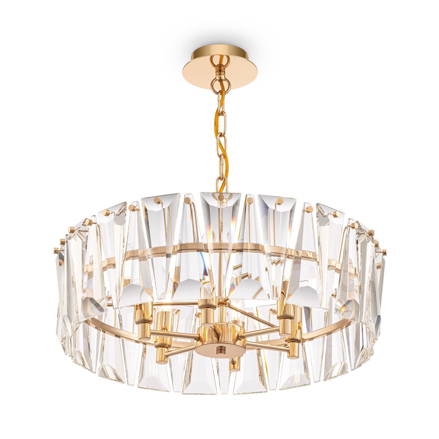 Maytoni Modern Puntes Подвесной светильник цвет: золото MOD043PL-06G