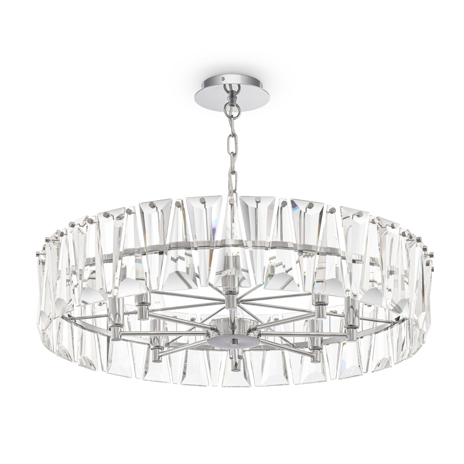Maytoni Modern Puntes Подвесной светильник цвет: хром MOD043PL-08CH
