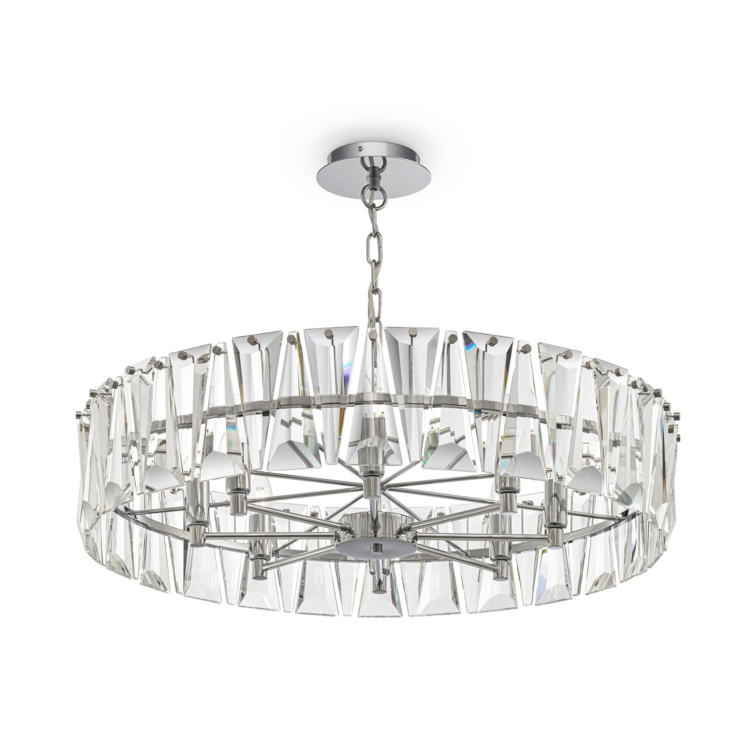 Maytoni Modern Puntes Подвесной светильник цвет: хром MOD043PL-08CH