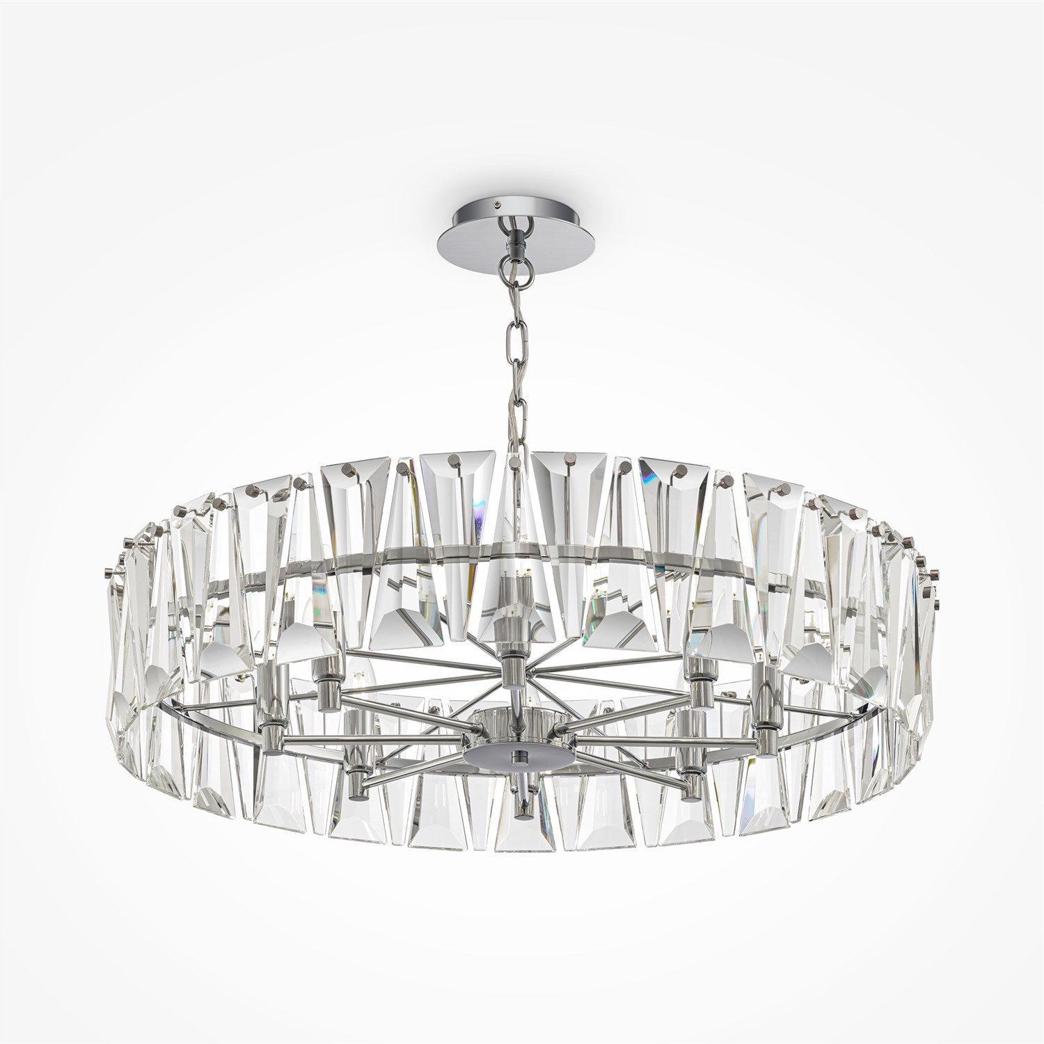 Maytoni Modern Puntes Подвесной светильник цвет: хром MOD043PL-08CH