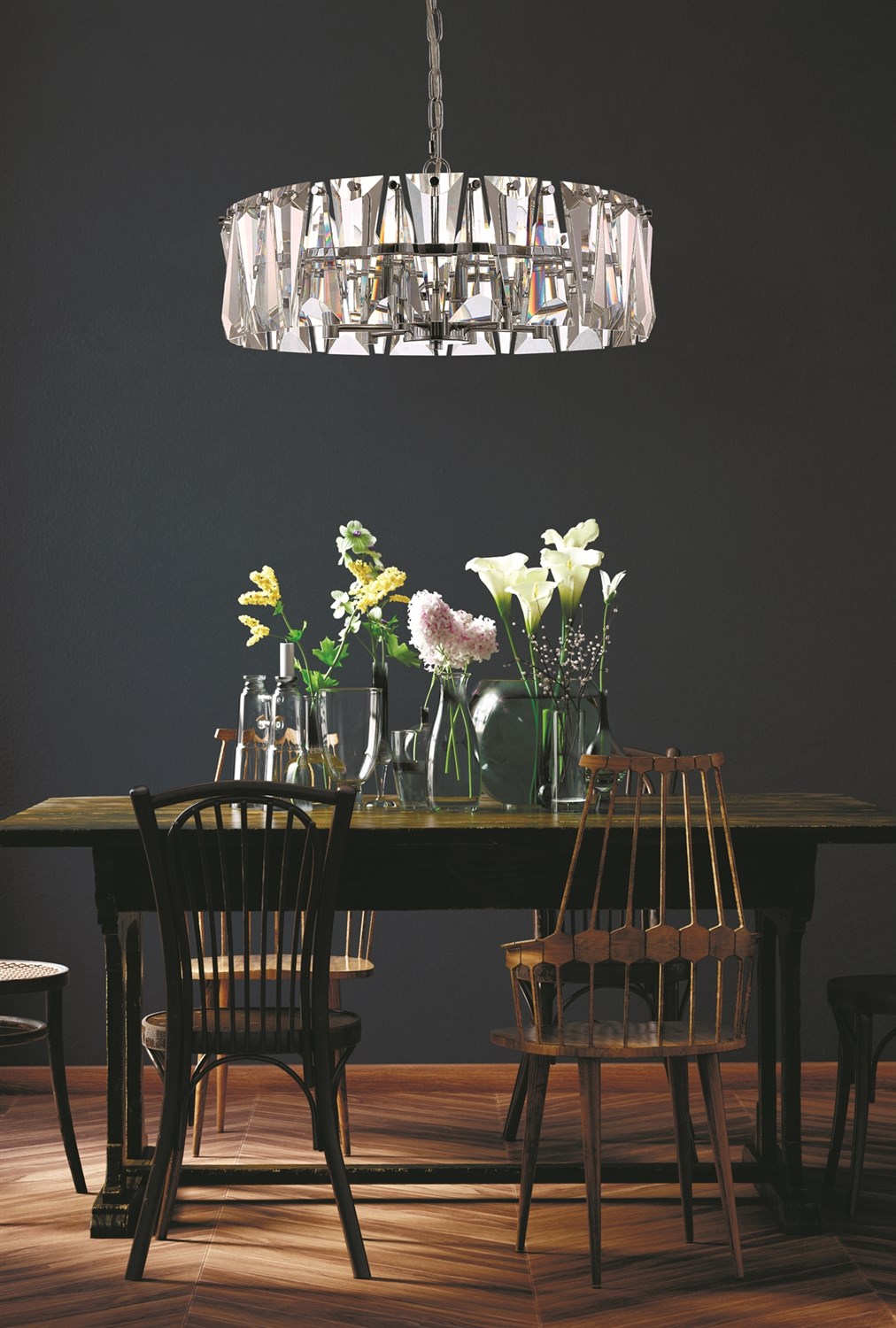 Maytoni Modern Puntes Подвесной светильник цвет: хром MOD043PL-06CH