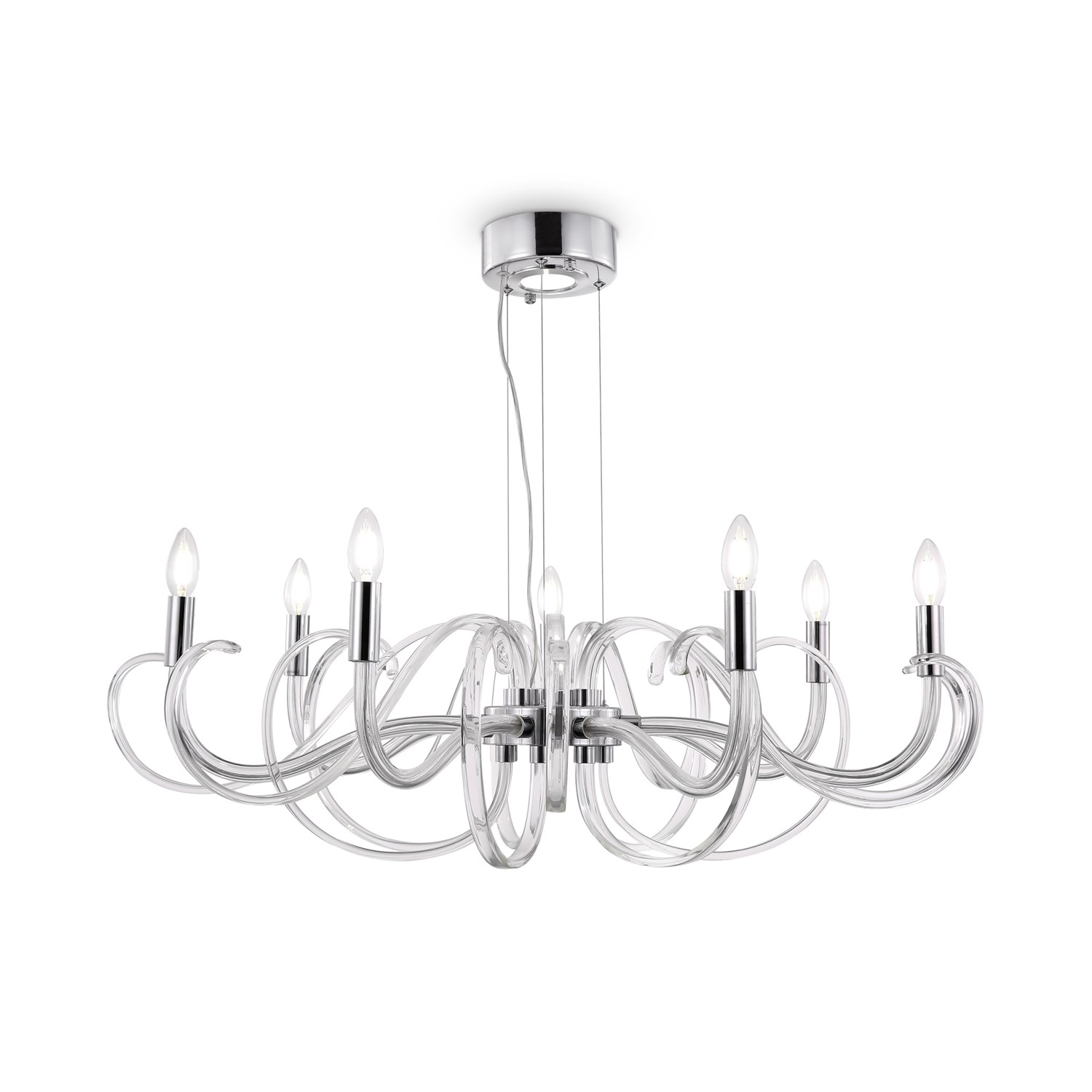 Maytoni Modern Atlanta Люстра цвет: прозрачный MOD051PL-07TR
