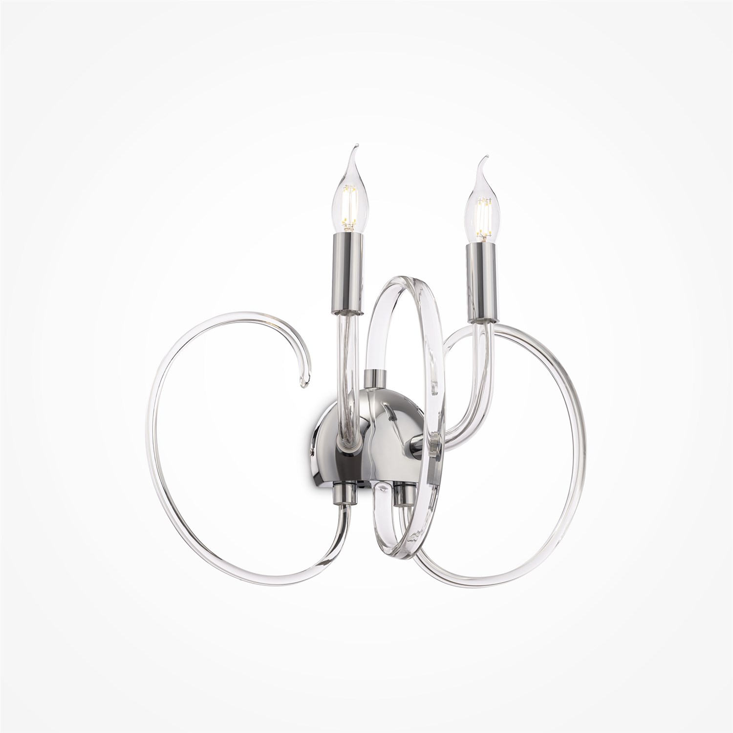 Maytoni Modern Atlanta Настенный светильник (бра) цвет: прозрачный MOD051WL-02TR