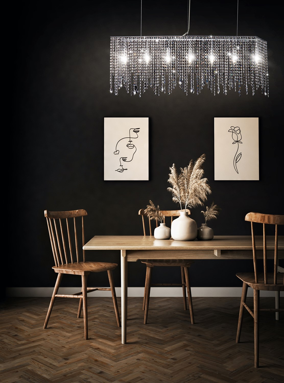 Maytoni Modern Empress Подвесной светильник цвет: хром DIA002PL-09CH