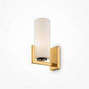 Maytoni Modern Fortano Настенный светильник (бра) цвет: черный и латунь MOD089WL-01BS