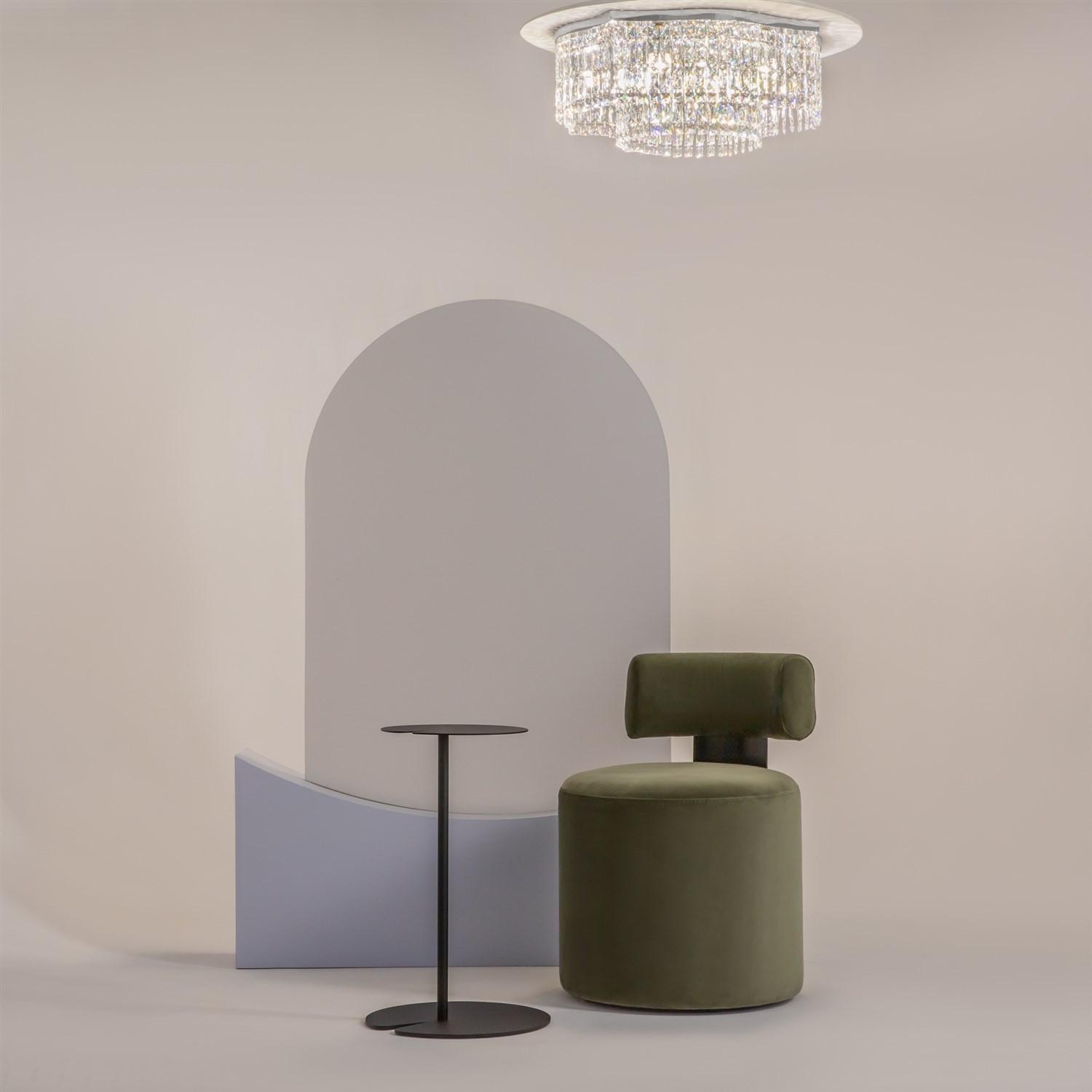 Maytoni Modern Dune Потолочный светильник цвет: хром DIA005CL-10CH