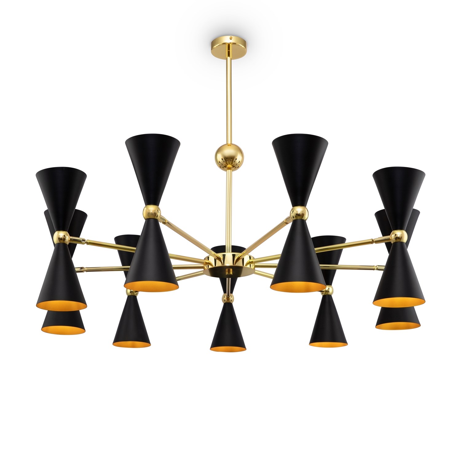 Maytoni Modern Vesper Подвесной светильник цвет: золото MOD108PL-18GB