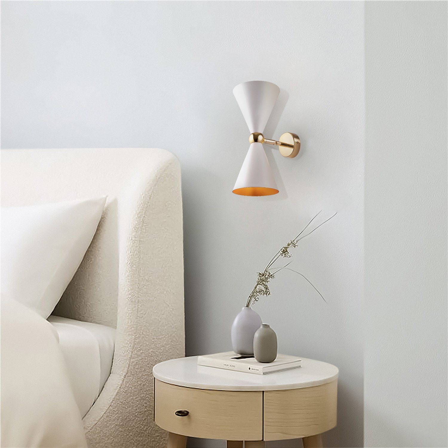 Maytoni Modern Vesper Настенный светильник (бра) цвет: золото MOD108WL-02WG