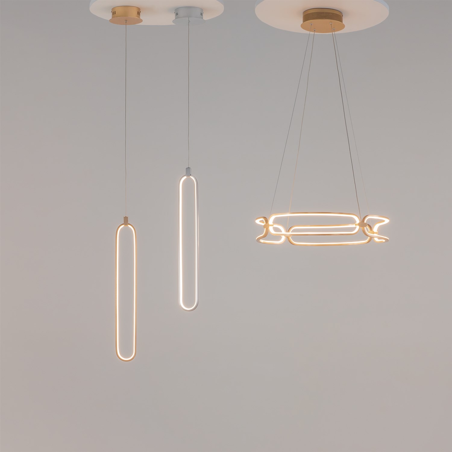 Maytoni Modern Chain Подвесной светильник цвет: никель MOD017PL-L13N