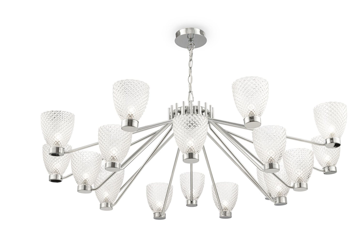 Maytoni Modern Ralar Люстра цвет: хром MOD068PL-18CH