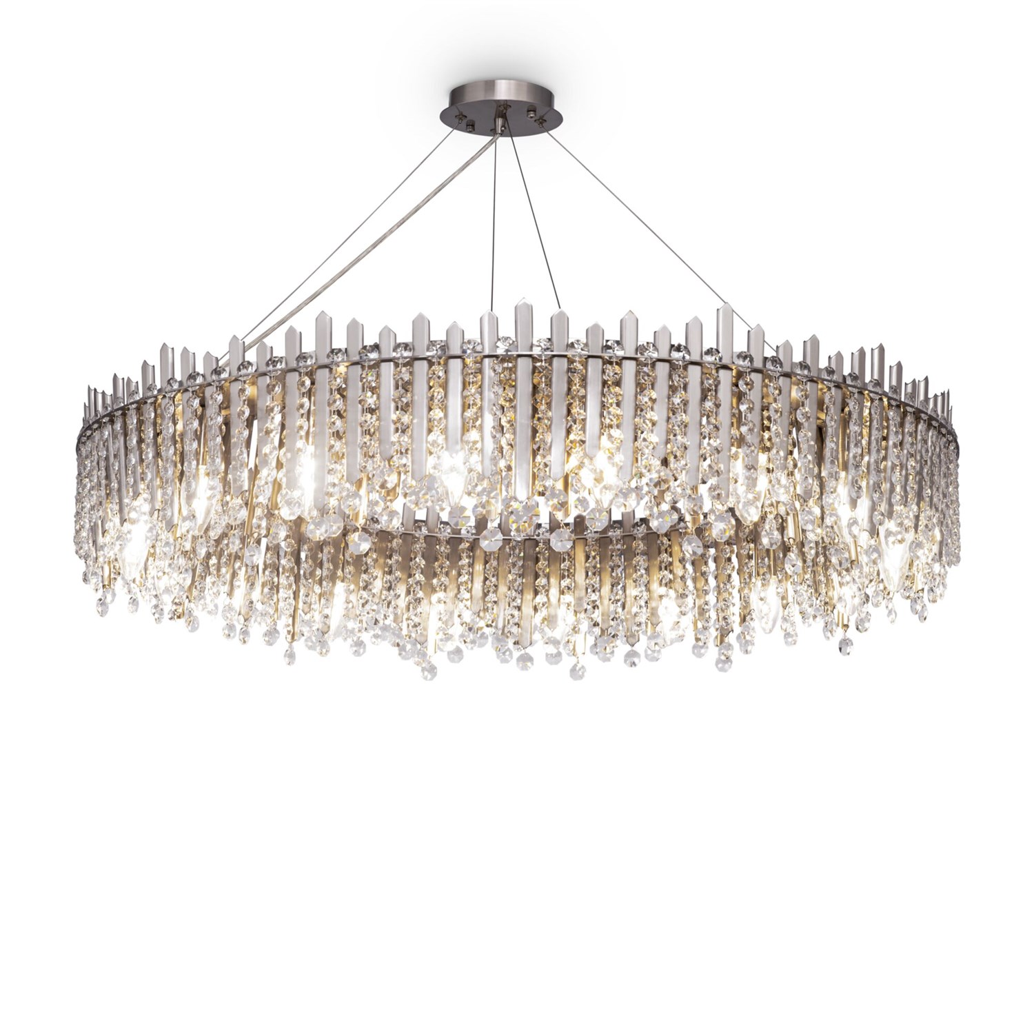 Maytoni Modern Rocio Подвесной светильник цвет: никель MOD036PL-18N
