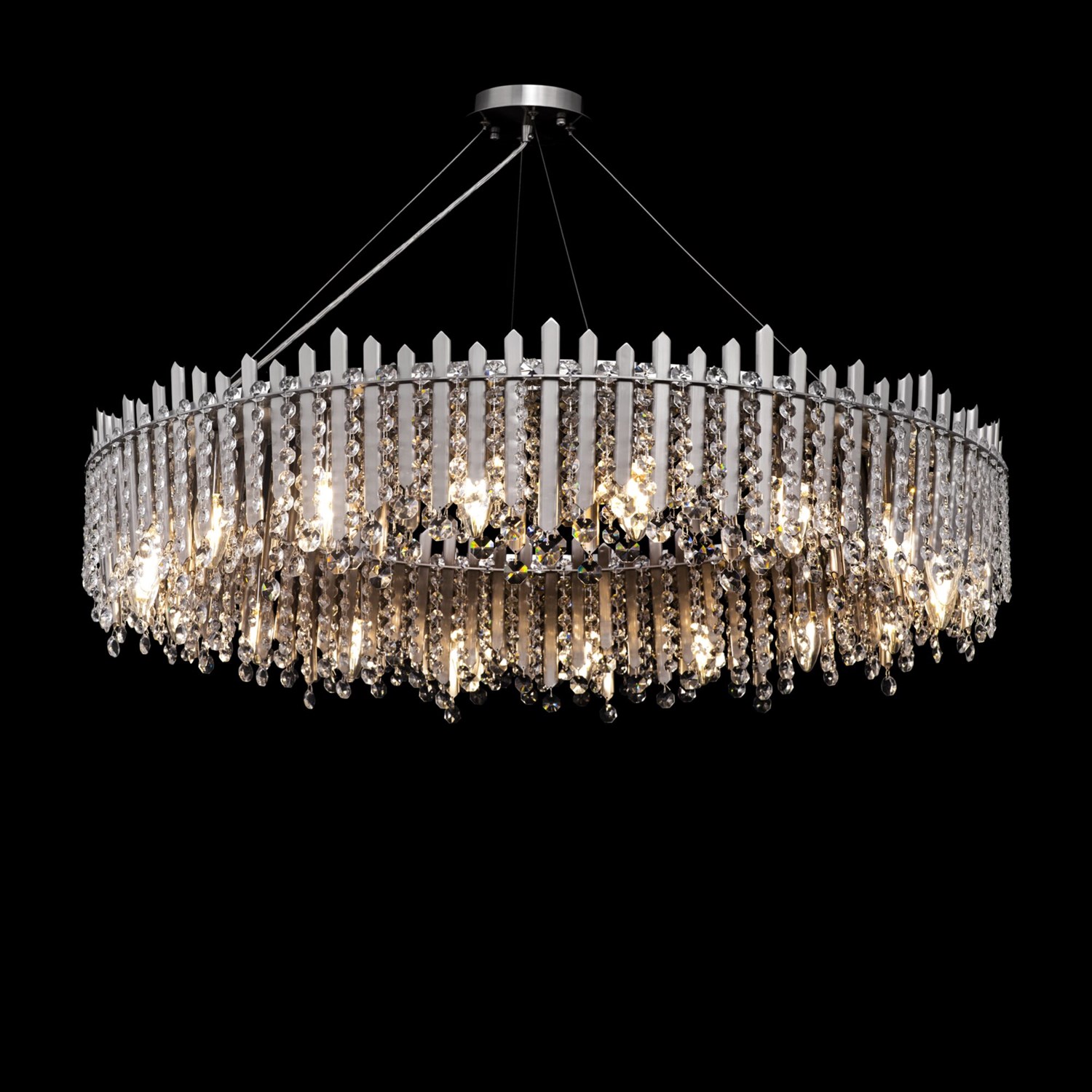 Maytoni Modern Rocio Подвесной светильник цвет: никель MOD036PL-18N
