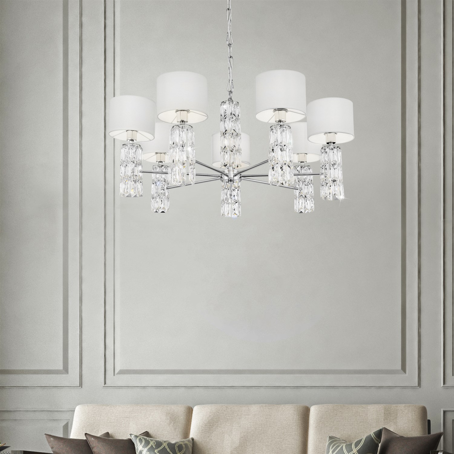 Maytoni Modern Talento Люстра цвет: хром DIA008PL-07CH