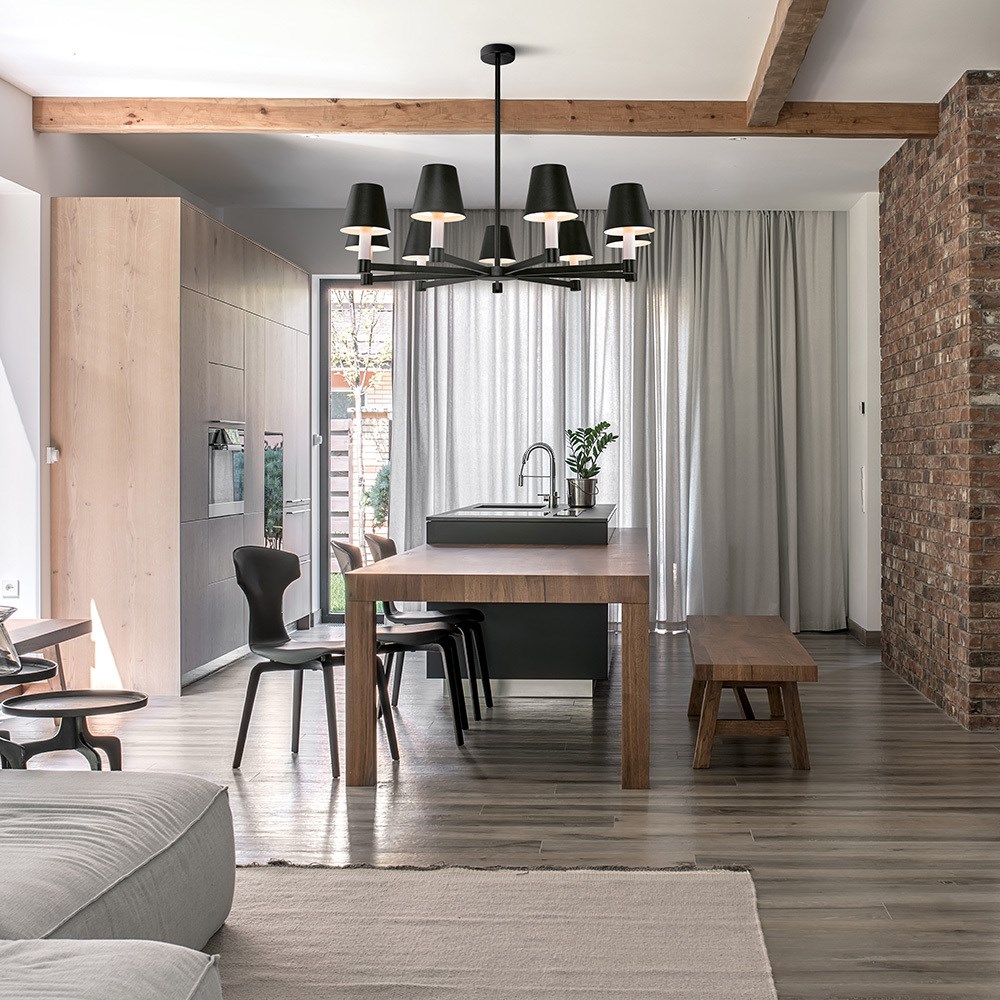 Maytoni Modern Tet-a-tet Подвесной светильник цвет: черный MOD104PL-07B