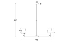 Maytoni Modern Tet-a-tet Подвесной светильник цвет: черный MOD104PL-07B