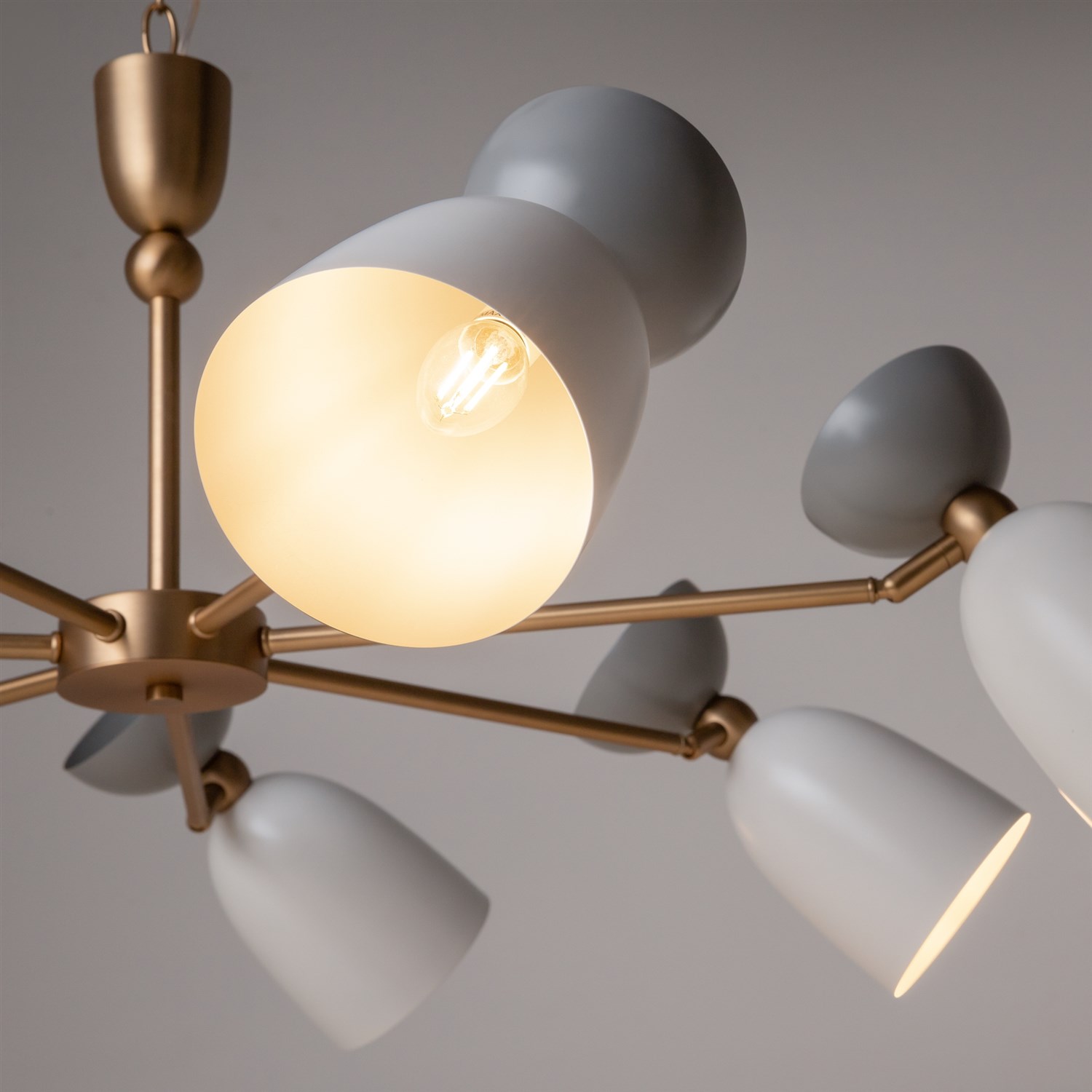 Maytoni Modern Cloches Подвесной светильник цвет: латунь MOD113PL-07W
