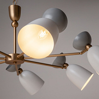 Maytoni Modern Cloches Подвесной светильник цвет: латунь MOD113PL-07W