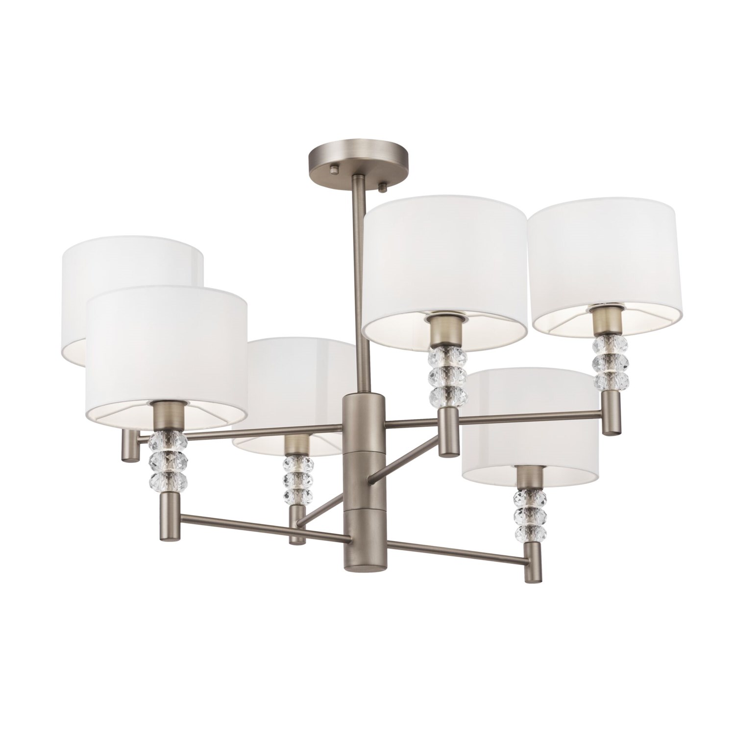 Maytoni Modern Lincoln Люстра цвет: никель MOD527PL-06N