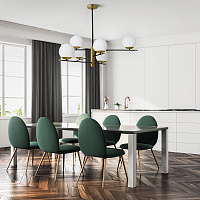 Maytoni Modern Nostalgia Подвесной светильник цвет: черный и золото MOD048PL-06G