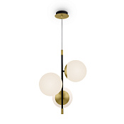 Maytoni Modern Nostalgia Подвесной светильник цвет: черный и золото MOD048PL-03G