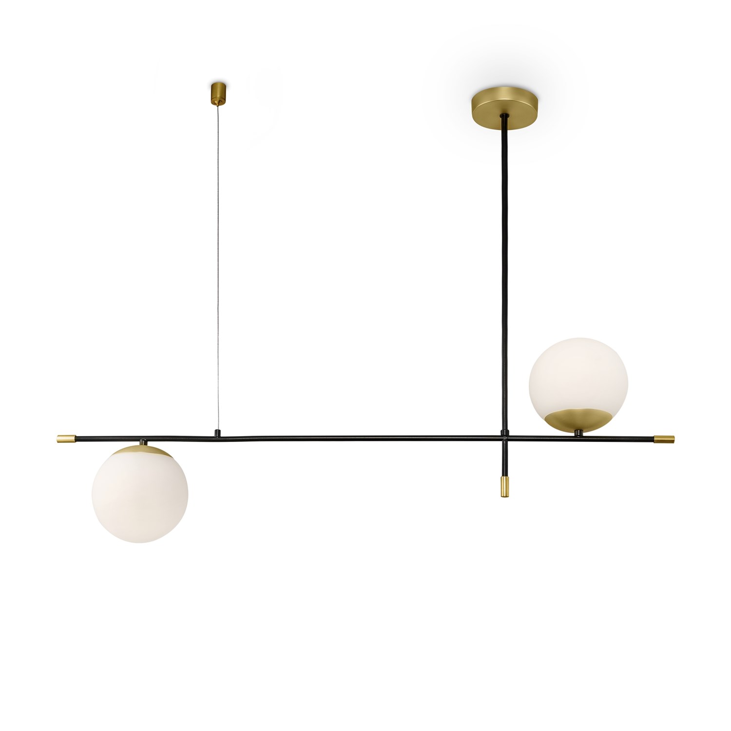 Maytoni Modern Nostalgia Подвесной светильник цвет: черный и золото MOD048PL-02G
