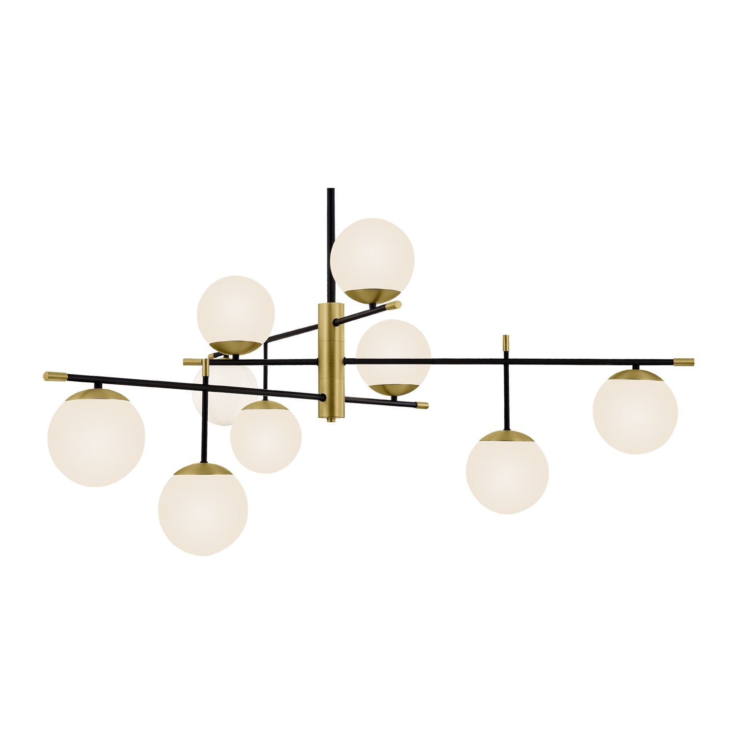 Maytoni Modern Nostalgia Подвесной светильник цвет: черный и золото MOD048PL-09G